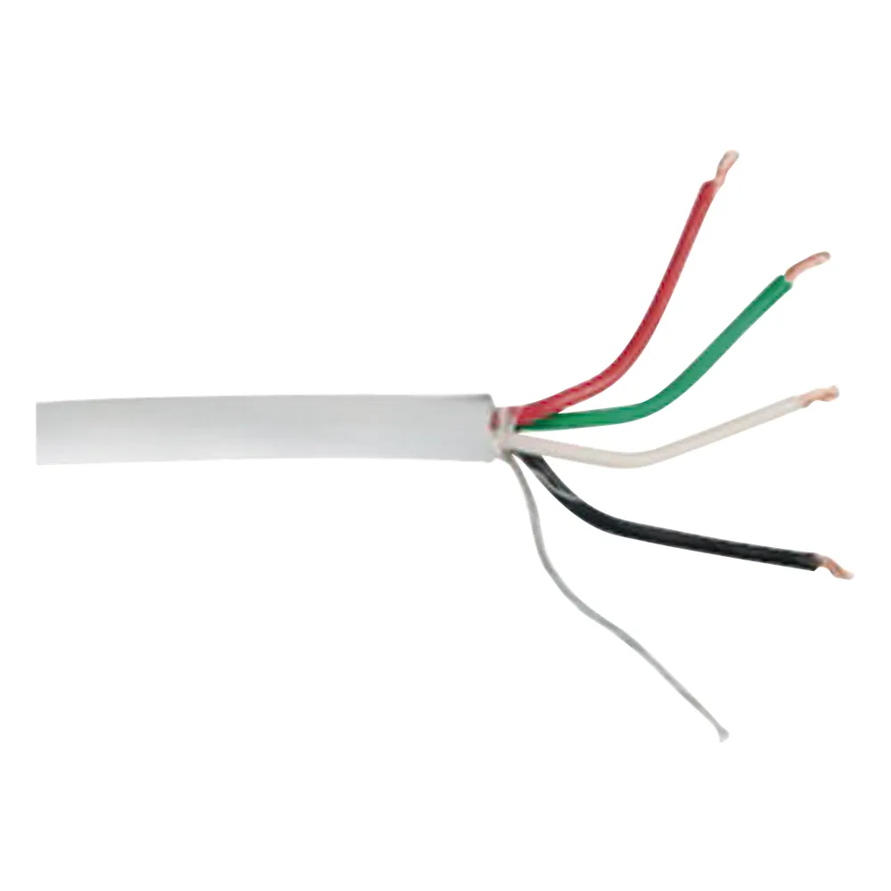 Bobina de 305 m (1000 ft) / Cable para Alarma 4x18 AWG / Blindado / Riser / Gris – vista 2