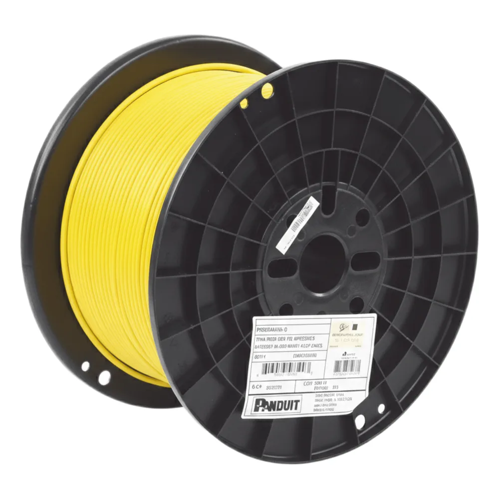 Bobina de Cable UTP de 4 Pares, Vari-MaTriX HD, Cat6A, 23 AWG, CMR (Riser), Color Amarillo, 305 Metros (1000 Pies)