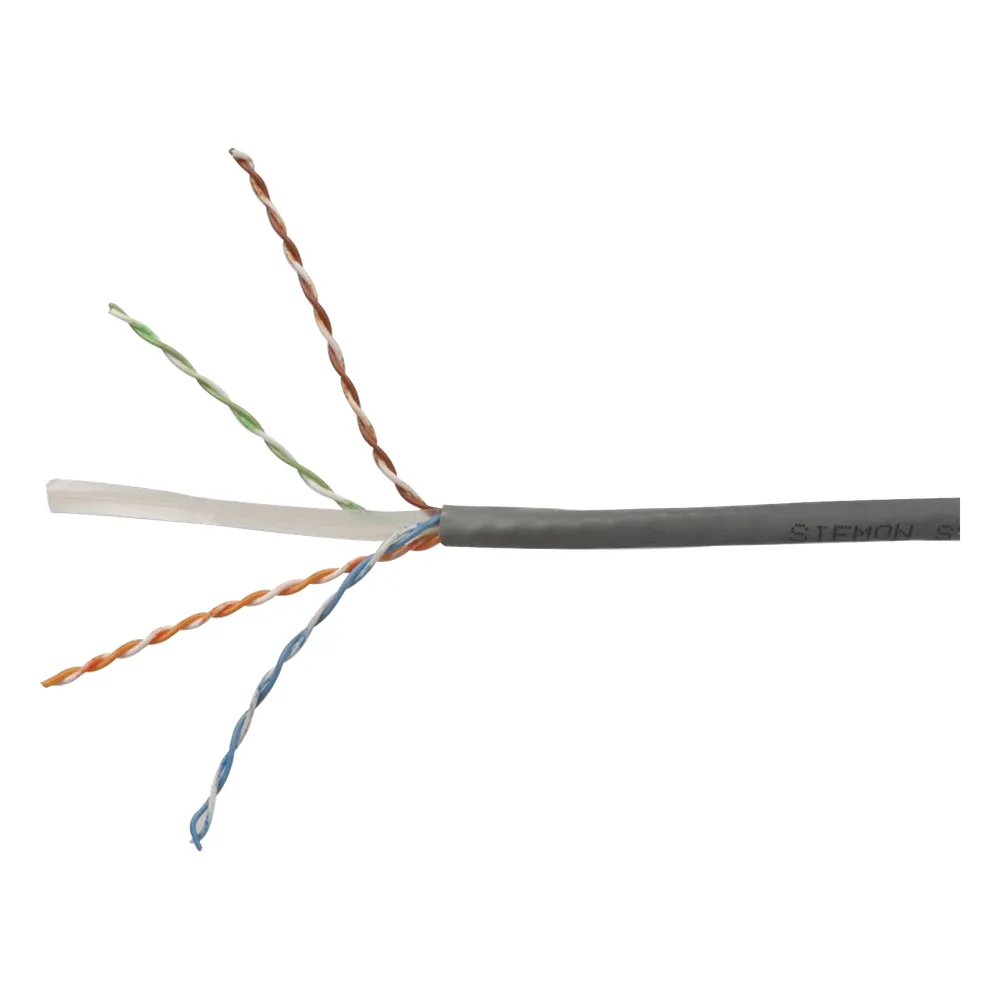 Bobina de Cable UTP Reelex, de 4 Pares, Desempeño Cat6, PVC (CM), Color Gris, 24 AWG, 305 Metros (1000 Pies) – vista 3