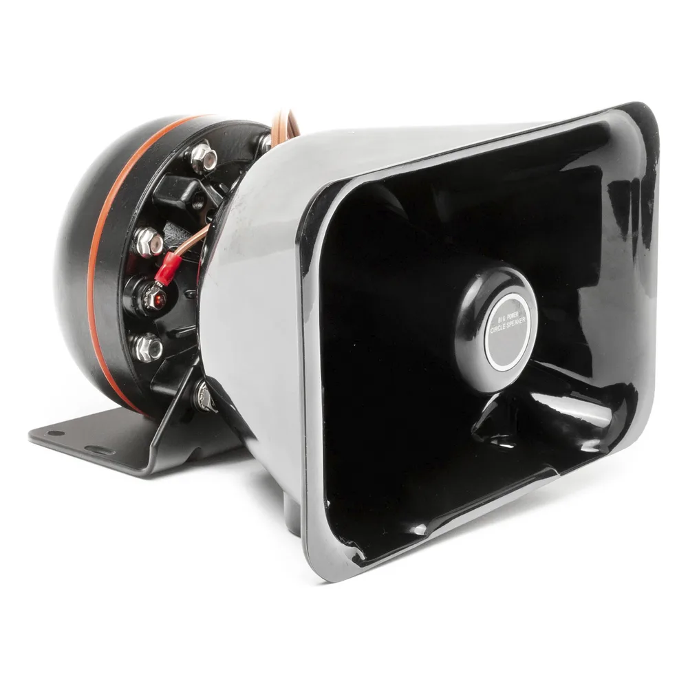 Bocina de uso Rudo, de 100 W, Alto Rendimiento y Base en Aluminio, 8 Ohms de Impedancia – vista 4