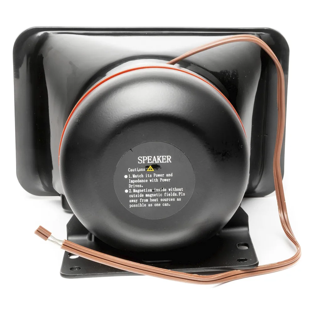 Bocina de uso Rudo, de 100 W, Alto Rendimiento y Base en Aluminio, 8 Ohms de Impedancia – vista 7
