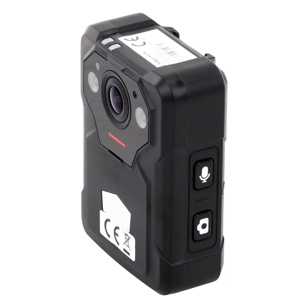 Body Camera Portátil / Grabación a 2K (4 Megapixel)  / Fotos de Hasta 40 Megapixel / IP67 / H.265 / 64 GB de Almacenamiento / Microfono Integrado / GPS – vista 4