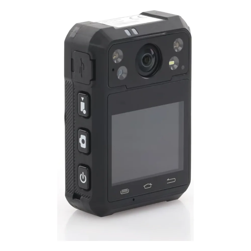 Body Camera Portátil Hikvision DS-MCW40B / FullHD 1080p / 4G + WiFi + GPS / 128 GB / IP68 / 135° / H.265 / 12 Horas de Batería – vista 3