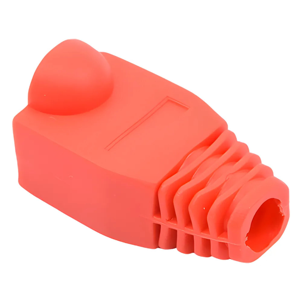 Bota Plástica para Protección de Plug RJ45, Color Rojo – vista 3