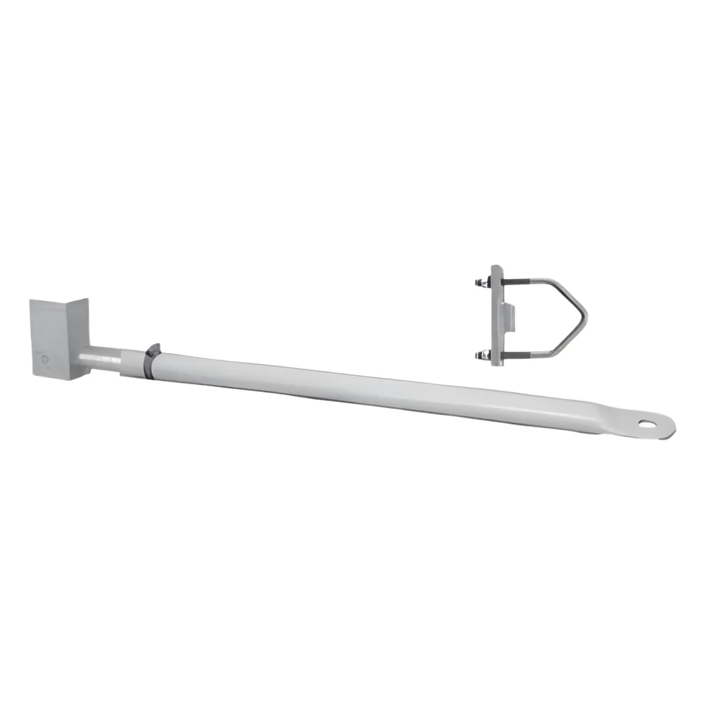 Brazo de PVC para Montaje Lateral Superior para Estabilizar Antenas Colineales de Fibra de Vidrio a una Distancia desde 81-103 cm de la Torre.