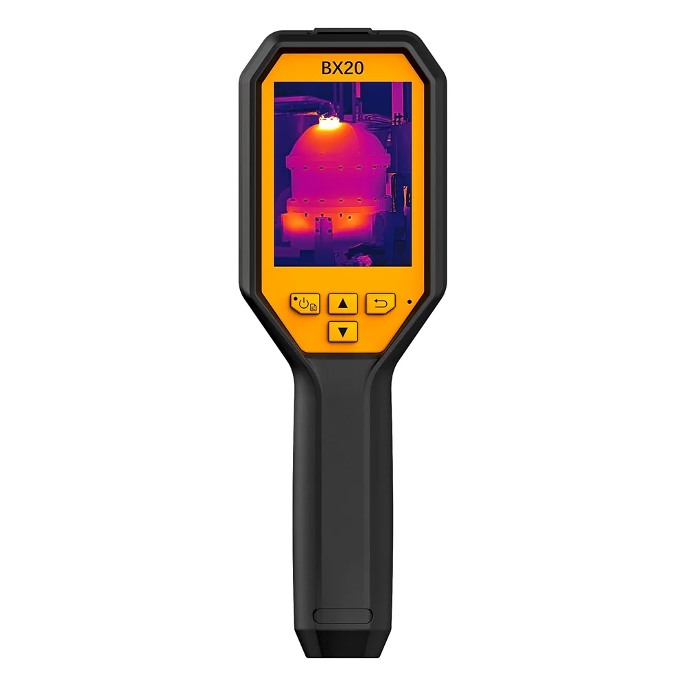 BX20 - Cámara Termográfica Portátil Antiexplosión (ATEX/IECEx) / Resolución IR 256 x 192 / Rango de -20°C a 550°C / Pantalla LCD 3.2" / Cámara Visual 2MP / Memoria 16GB – vista 2