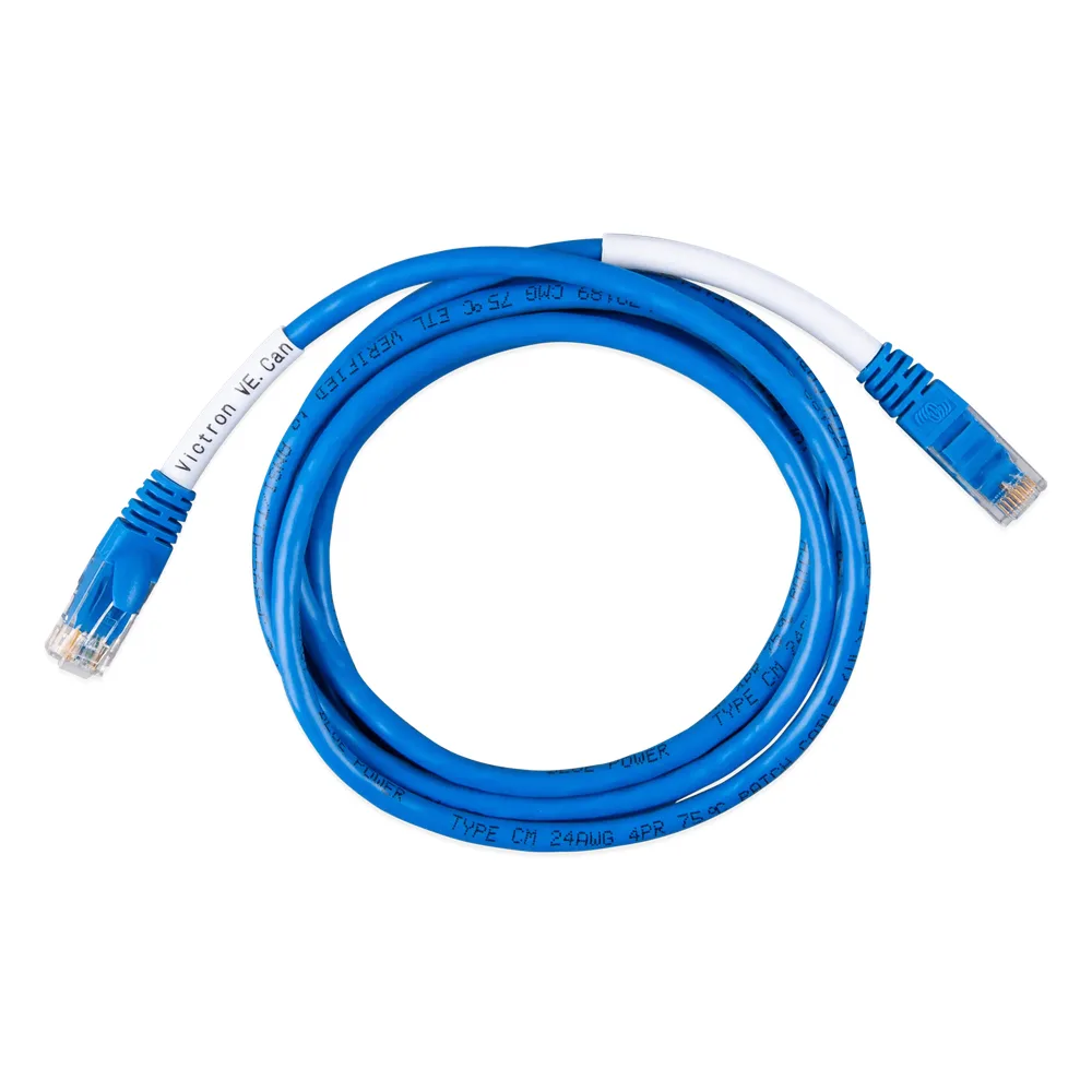 Cable Comunicación VE.can tipo A de 1.8 m para Programación de Victron con Baterías Pytes – vista 3