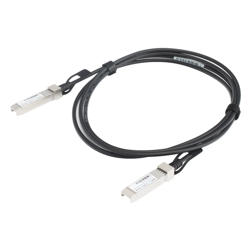 Cable DAC SFP & SFP+ de 1&10 Gbps a 1&10 Gbps / Passive Direct Attach Copper Twinax Cable / Longitud: 2 metros – vista 2