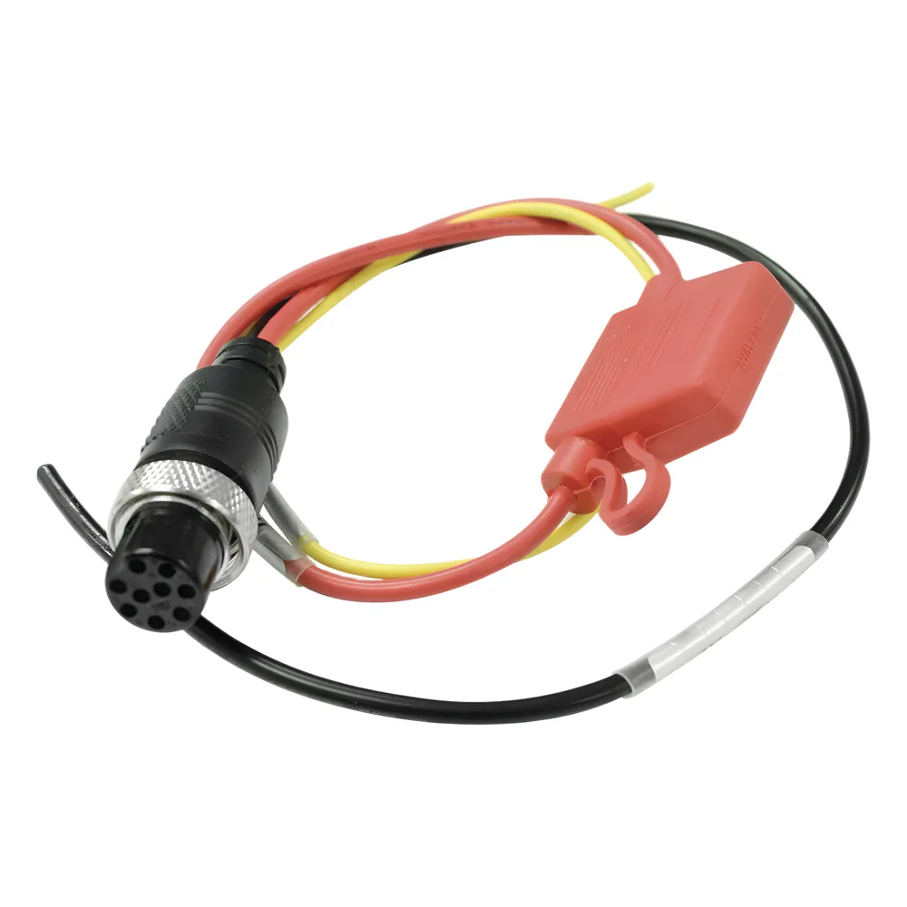 Cable de alimentación para XMR Series DVRs Moviles.