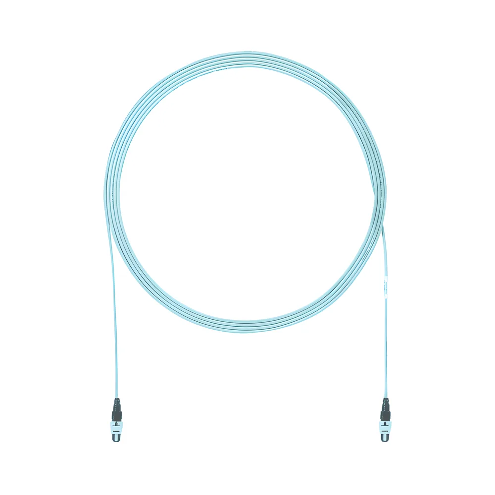 Cable de Interconexión de 12 Fibra Ópticas Multimodo OM4, Con Conector Pan-MPO Hembra - Hembra, Polaridad A, LSZH, de 22 Metros (72.18 Pies)