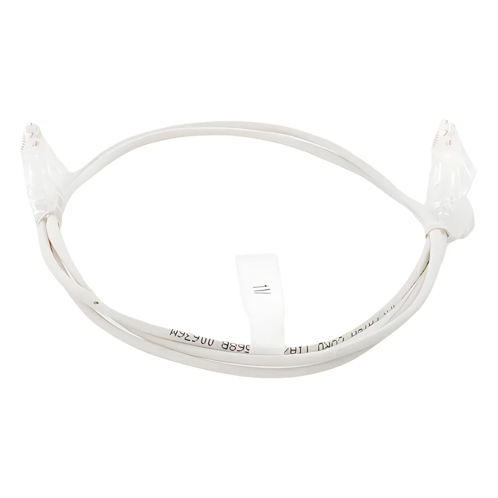 Cable de Parcheo Slim UTP Cat6 - 1 Metro (3.28 Pies), Blanco, Diámetro Reducido (28 AWG) – vista 5