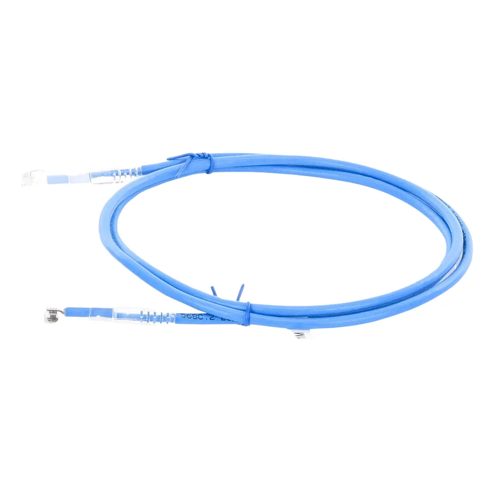 Cable de Parcheo Slim UTP Cat6A - 1 Metro (3.28 Pies) Azul, Diámetro Reducido (28 AWG) – vista 2