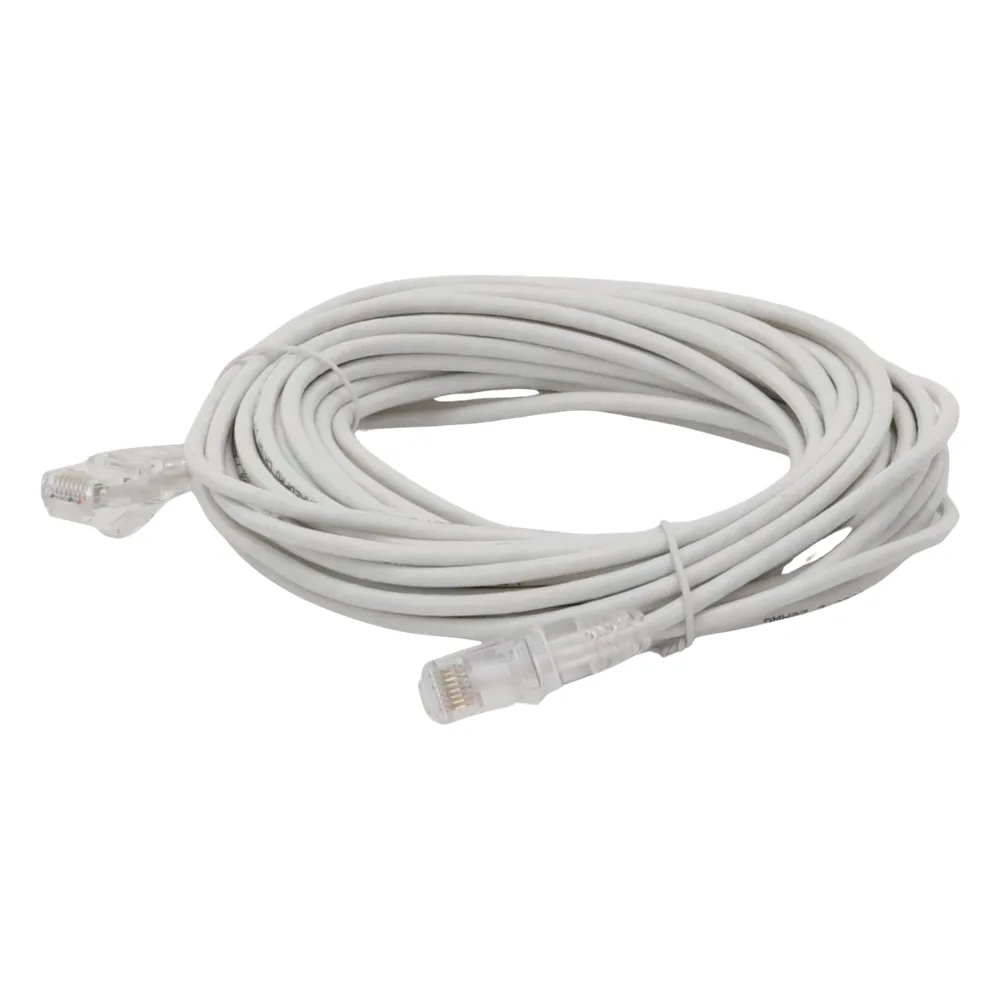 Cable de Parcheo Slim UTP Cat6A - 10 Metros (32.81 Pies) Blanco, Diámetro Reducido (28 AWG) – vista 2