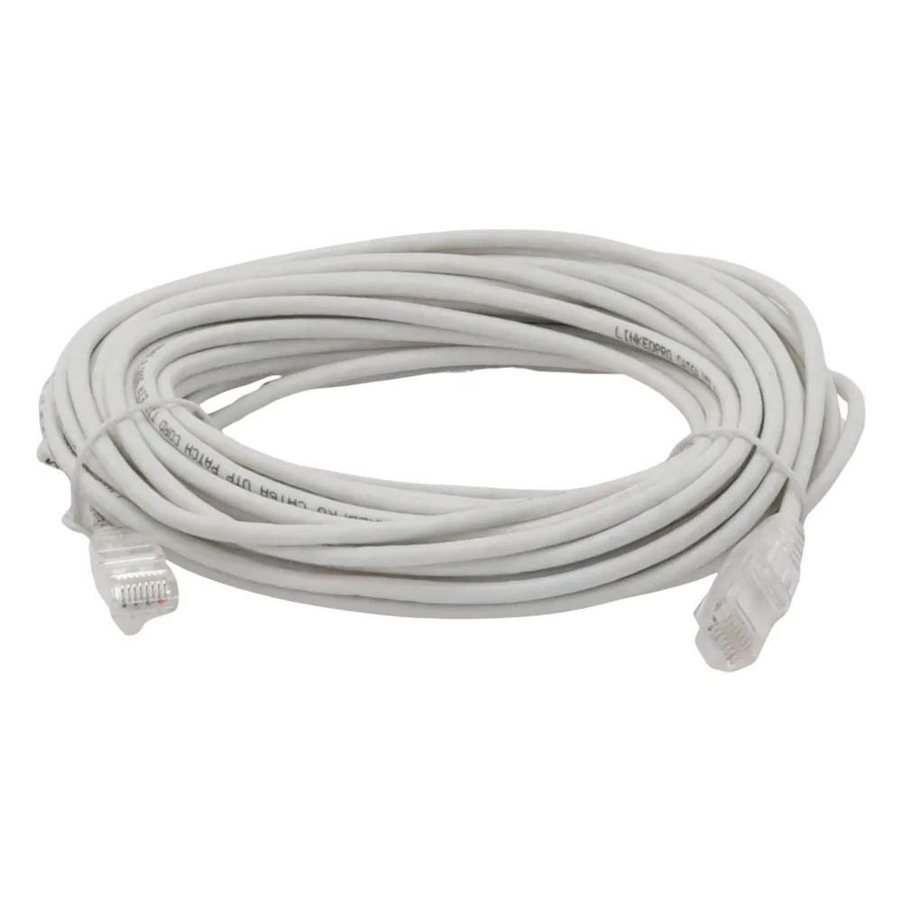Cable de Parcheo Slim UTP Cat6A - 10 Metros (32.81 Pies) Blanco, Diámetro Reducido (28 AWG) – vista 3