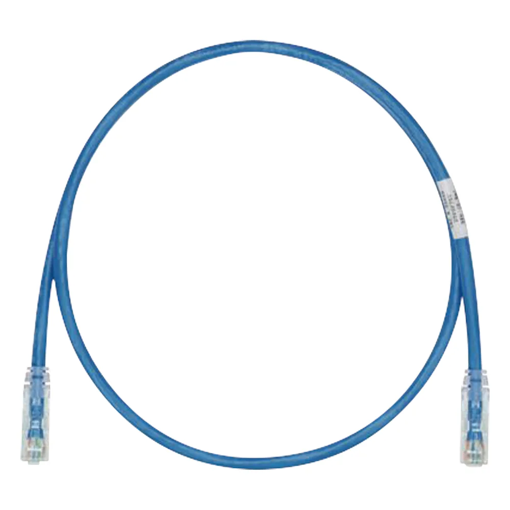 Cable de Parcheo TX6, UTP Cat6, 24 AWG, CM, Color Azul, 0.91 Metros (3 Pies)