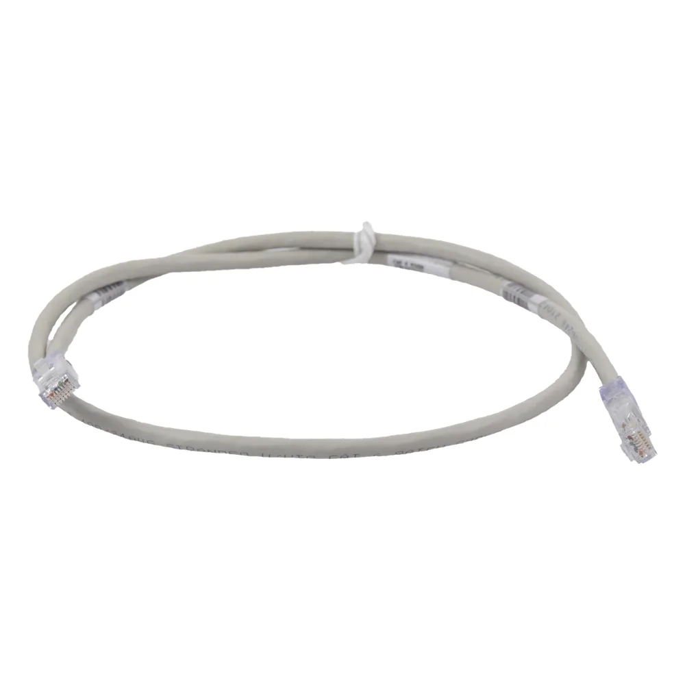 Cable de Parcheo TX6, UTP Cat6, 24 AWG, CM, Color Gris, 0.91 Metros (3 Pies)