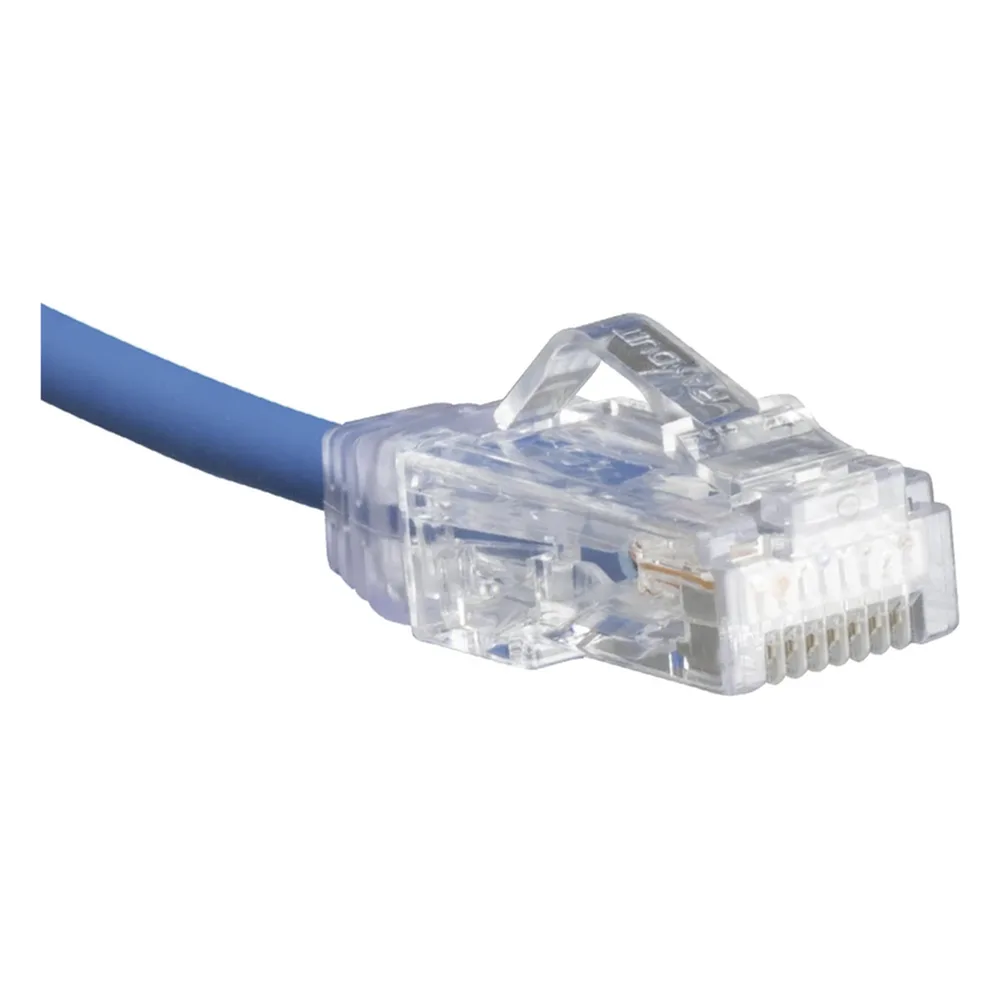 Cable de Parcheo TX6, UTP Cat6, Diámetro Reducido (28AWG), Color Azul, 20 cm (7.87 pulgadas) – vista 4