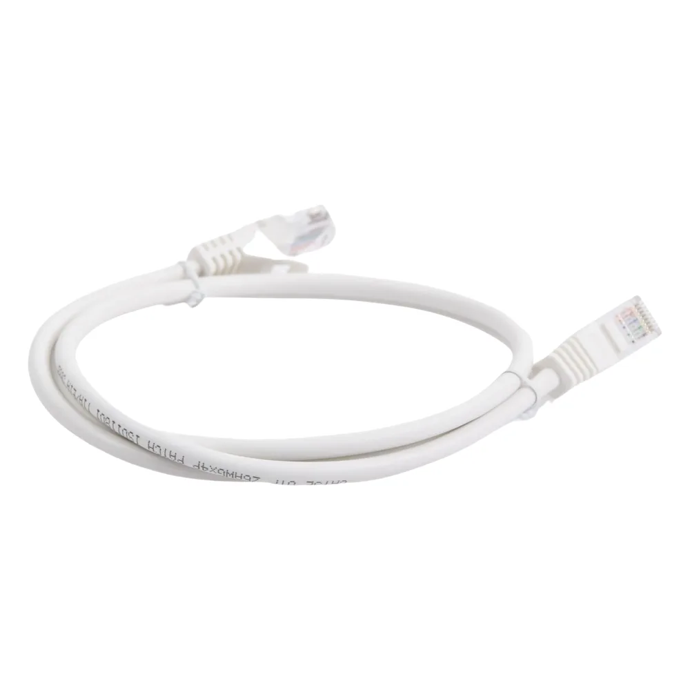 Cable de Parcheo UTP Cat5e - 1 Metro (3.28 Pies) - Blanco – vista 4