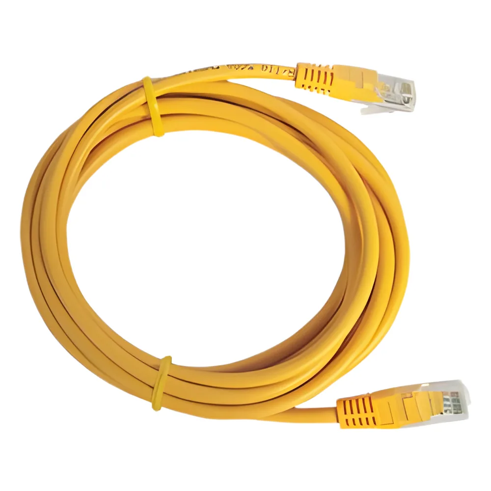 Cable de Parcheo UTP Cat5e - 2.0 Metros (6.56 Pies) - Amarillo