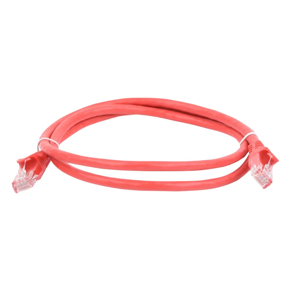 Cable de Parcheo UTP Cat6 - 1 Metro (3.28 Pies) - Rojo – vista 2