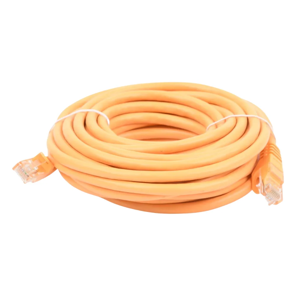 Cable de Parcheo UTP Cat6 - 7.0 Metros (22.97 Pies) - Amarillo – vista 2