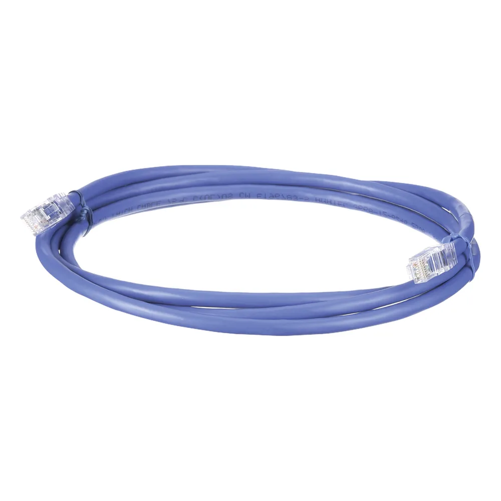 Cable de Parcheo UTP, Cat6A, 24 AWG, CM, Color Azul, 1.52 Metros (5 Pies) – vista 3