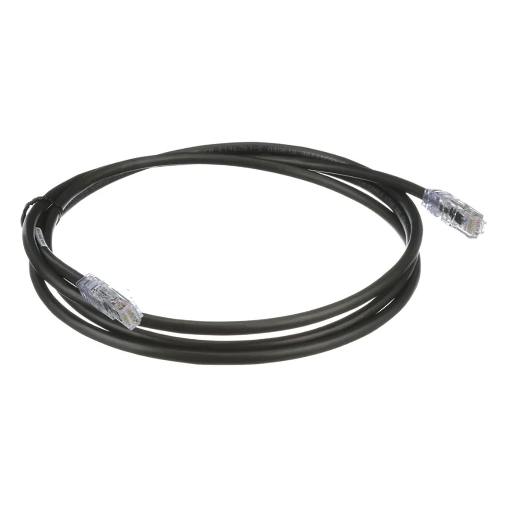Cable de Parcheo UTP, Cat6A, 24 AWG, CM, Color Negro, 0.91 Metros (3 Pies) – vista 3