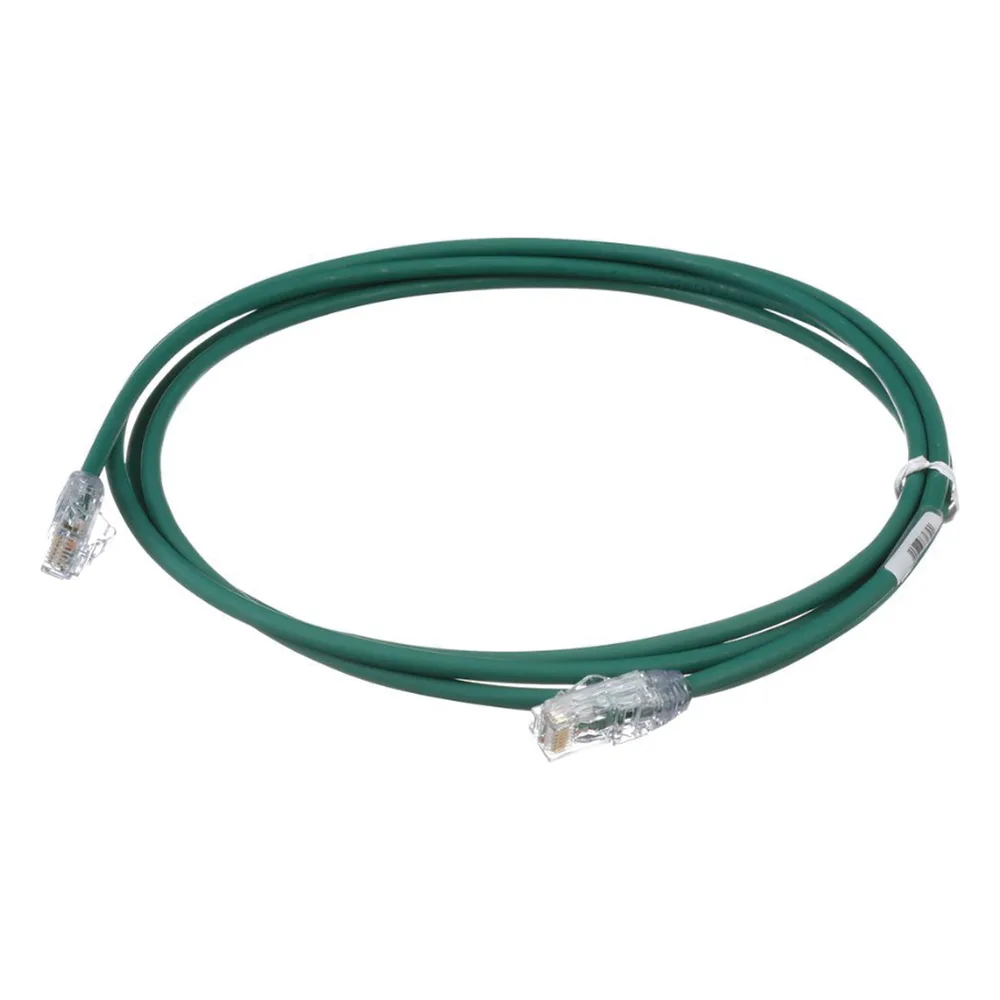Cable de Parcheo UTP Cat6A, CM/LSZH, Diámetro Reducido (28AWG), Color Verde, 1.52 Metros (5 Pies) – vista 3