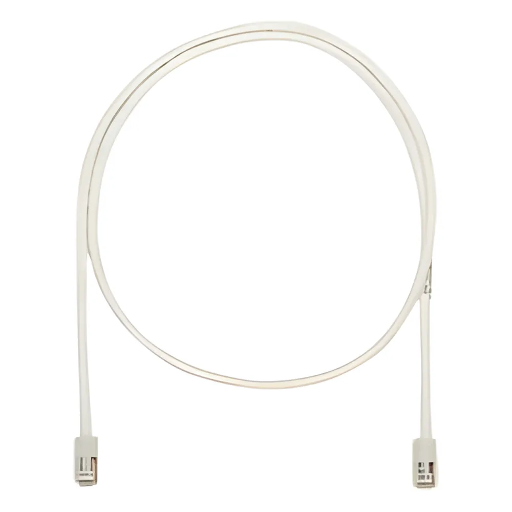 Cable de Parcheo UTP Categoría 5e, con Plug Modular en Cada Extremo - 6 Metros (19.69 Pies) - Blanco Mate