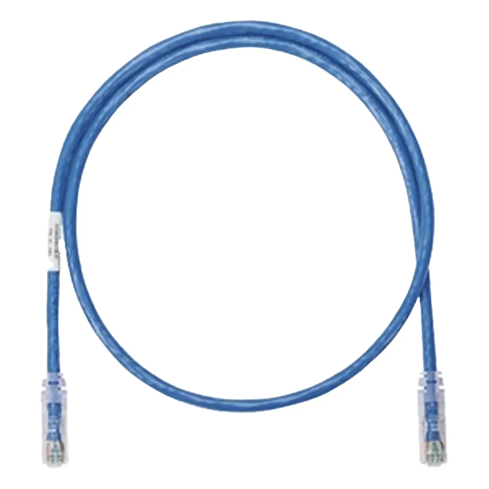 Cable de Parcheo UTP Categoría 6, con Plug Modular en Cada Extremo - 10.67 Metros (35 Pies) - Azul