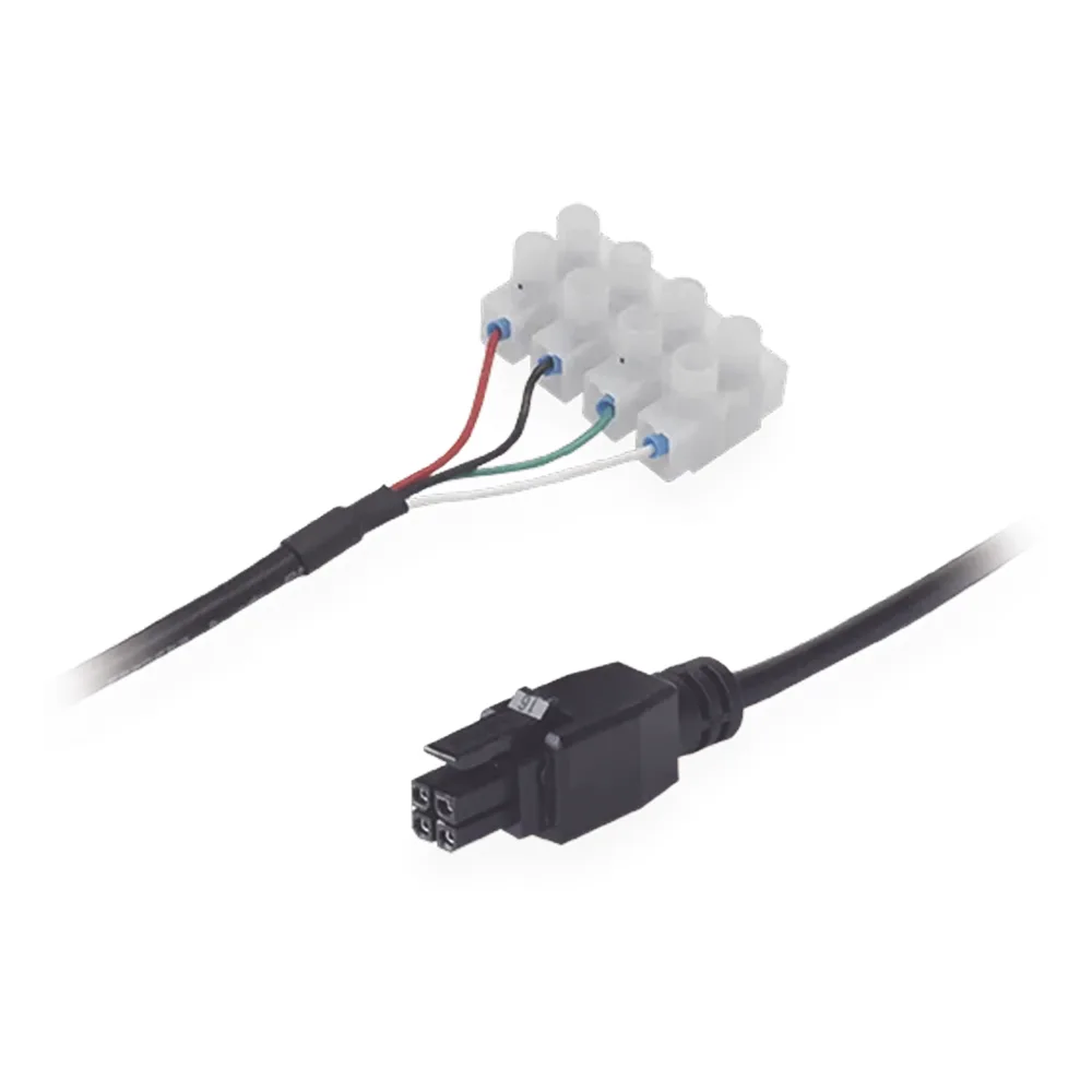CABLE DE POTENCIA CON TERMINAL DE TORNILLO DE 4 VÍAS