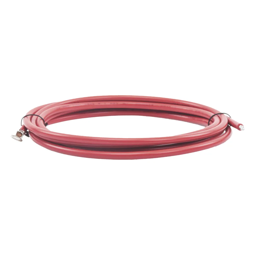 Cable para Controlador 3.0 m, Rojo, Calibre 8 AWG con Terminal de Ojo en un Extremo
