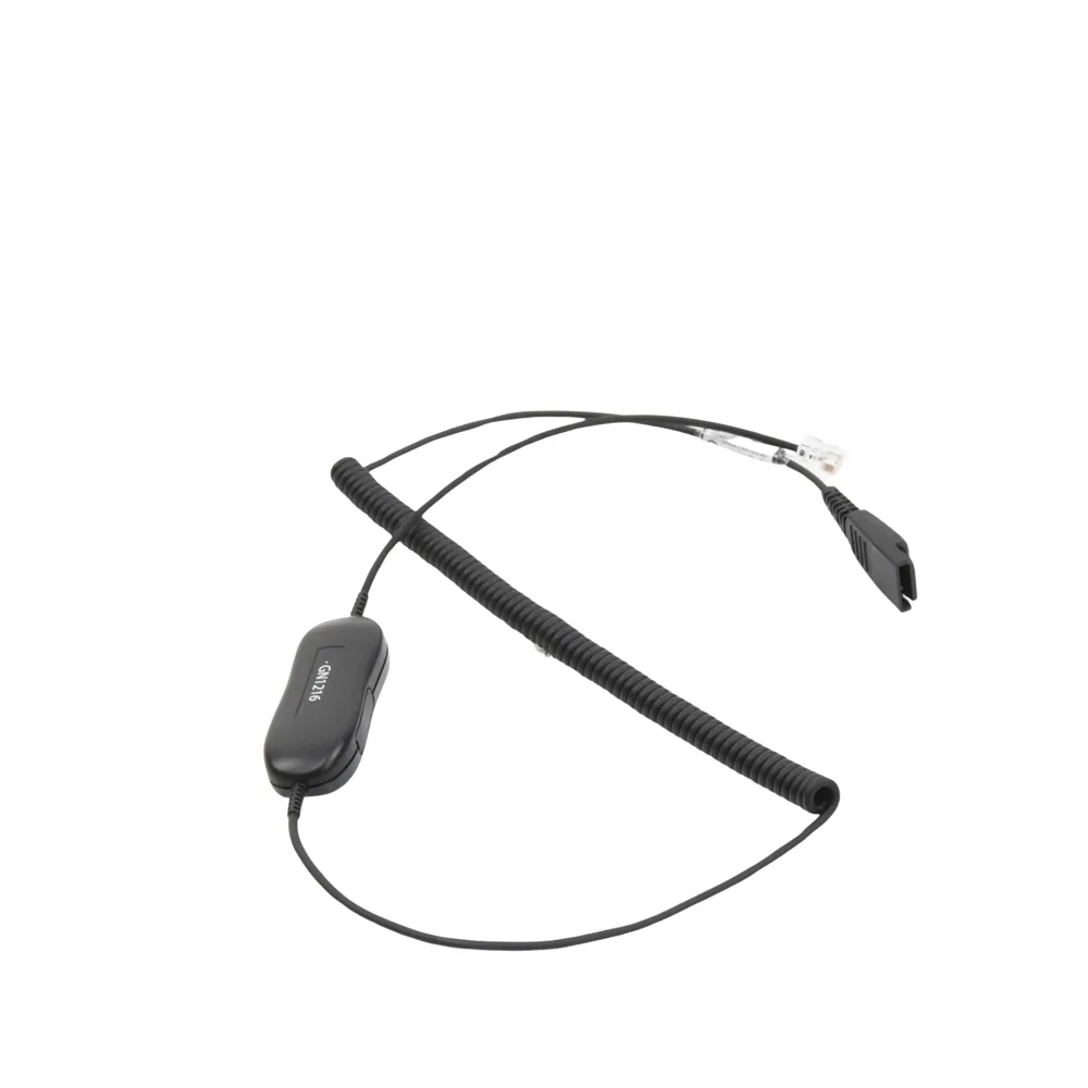 Cable para diademas BIZ1500, BIZ2300 y BIZ2400, para compatibilidad con telefonos AVAYA 96xx/16xx QD a RJ-9 (88001-03) (88001-04) – vista 2