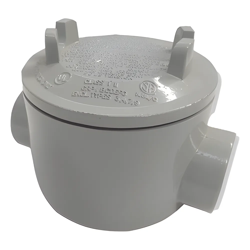 Caja con Tapa Tipo GRC de 3/4" (19 mm) / Caja a Prueba de Explosión / Para Áreas Peligrosas / Libre de Cobre.