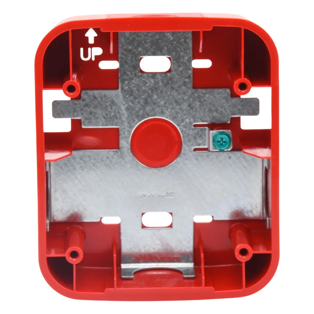 Caja de Montaje en Pared, para Sirena, Color Rojo, Nuevo Diseño Moderno y Elegante – vista 5