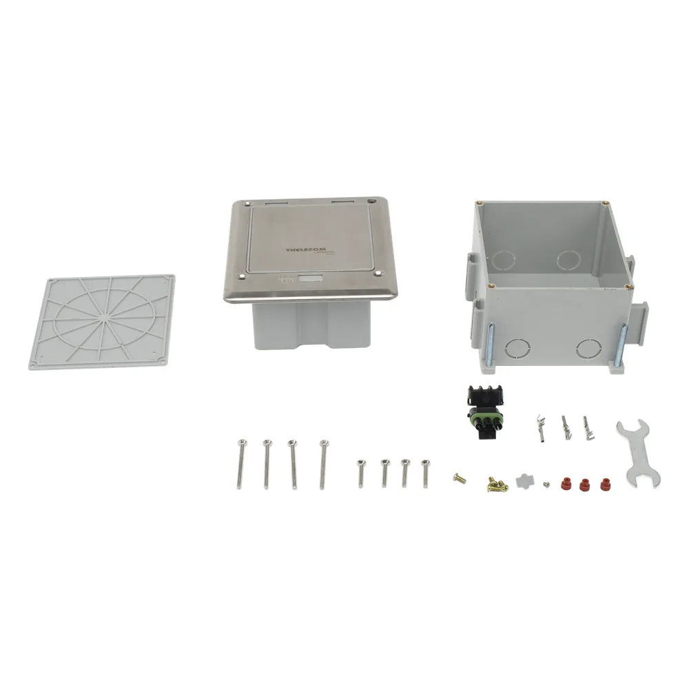 Caja de Piso con Contacto Eléctrico (Duplex), Resistente al Agua, IP66 (Con Tapa Cerrada) (11000-53201) – vista 5