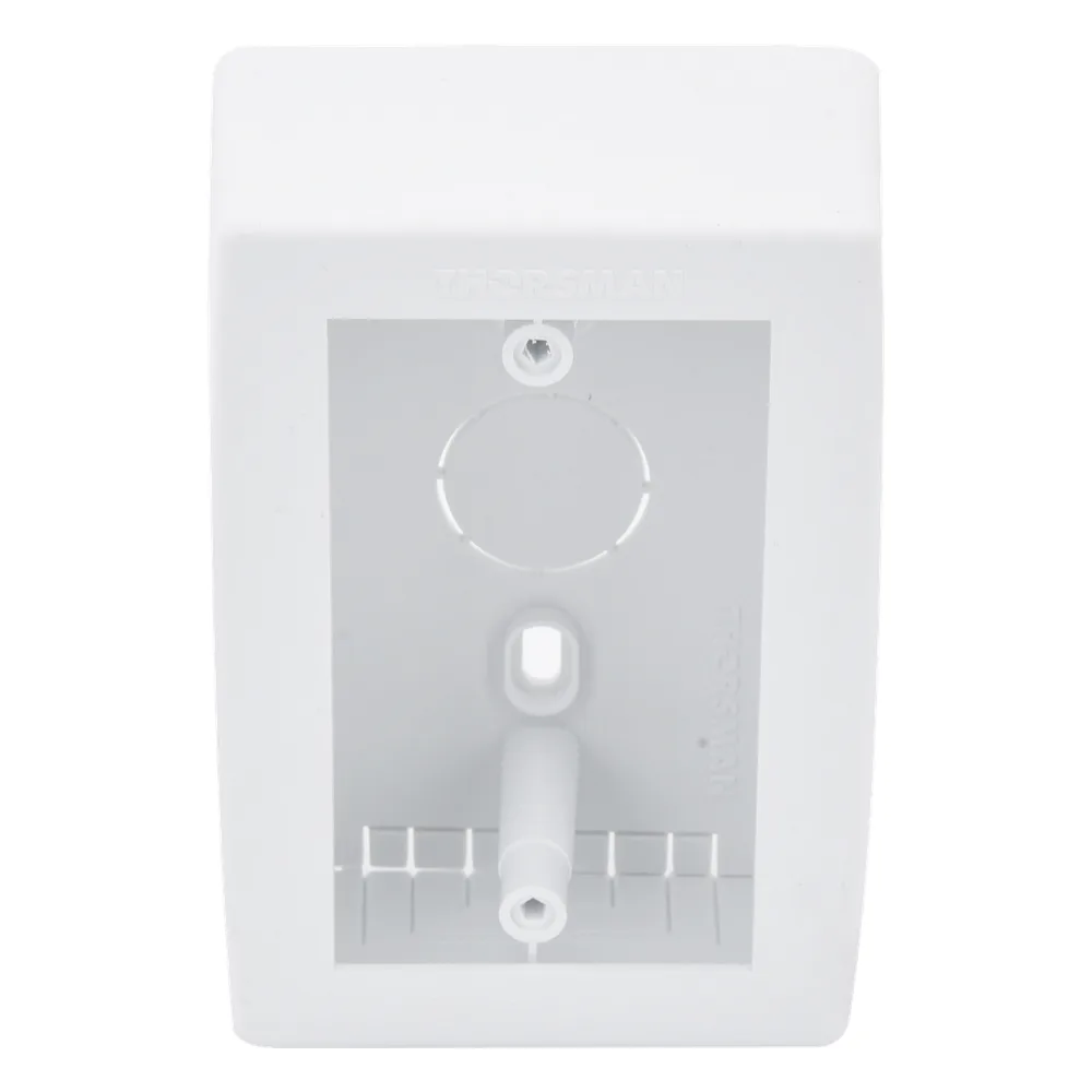 Caja de Registro Universal, Color Blanco de PVC Auto Extinguible (7902-02001)