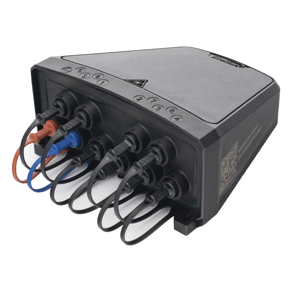 Caja NAP Preconectorizada EASYCONN® de FiberHome para Exterior con Splitter 1:9 30/70 – vista 2