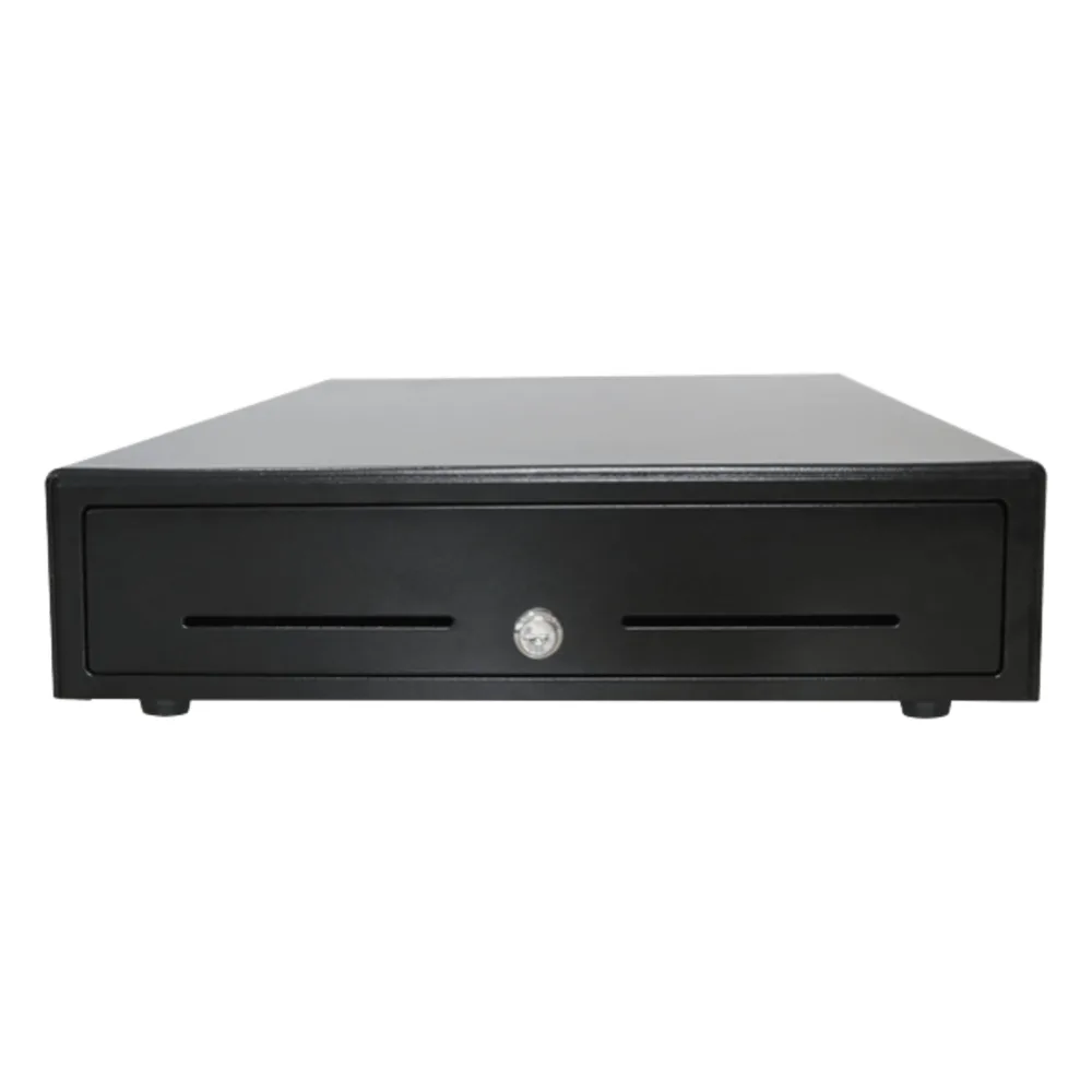 Cajón para Efectivo / Serie MK / Apertura Manual Push Open / Sin Electricidad / Insertos Ajustables Billetes y Monedas / Cubierta de Acero / 410 mm – vista 2