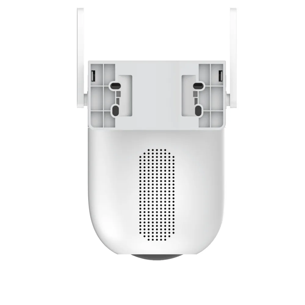 Cámara IP WiFi 6 (2.4 GHz y 5 GHz) PT Dual-Lente  / 2K (3mp + 3mp) / Visión Nocturna Color Hasta 40m / Detección IA Humano-Vehículo / Seguimiento Automático / Defensa Activa con Sirena y Luz Estroboscópica – vista 4