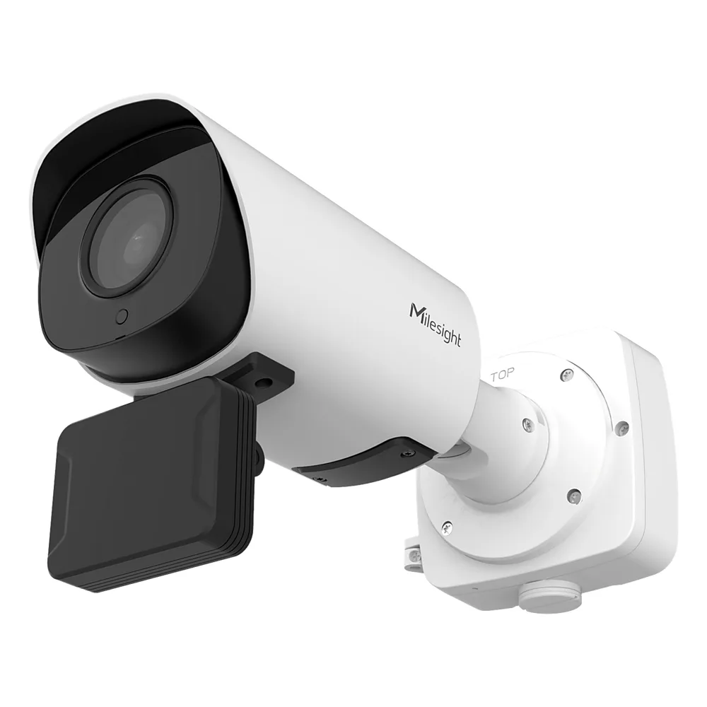 Cámara LPR 4MP / Sensor CMOS 1/1.8" / Zoom Óptico 4X 8-32mm / IR 50 mts (164 ft) / ANPR hasta 40 mts / Cobertura 2 carriles / IP67 IK10 / PoE+ / H.265 – vista 6