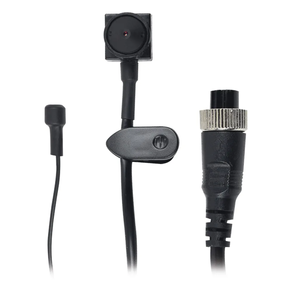 Cámara Pinhole AHD de 2 Megapixel (1080p) para Videovigilancia Móvil / Uso en Interior / Microfono Integrado / Conector Tipo Aviación