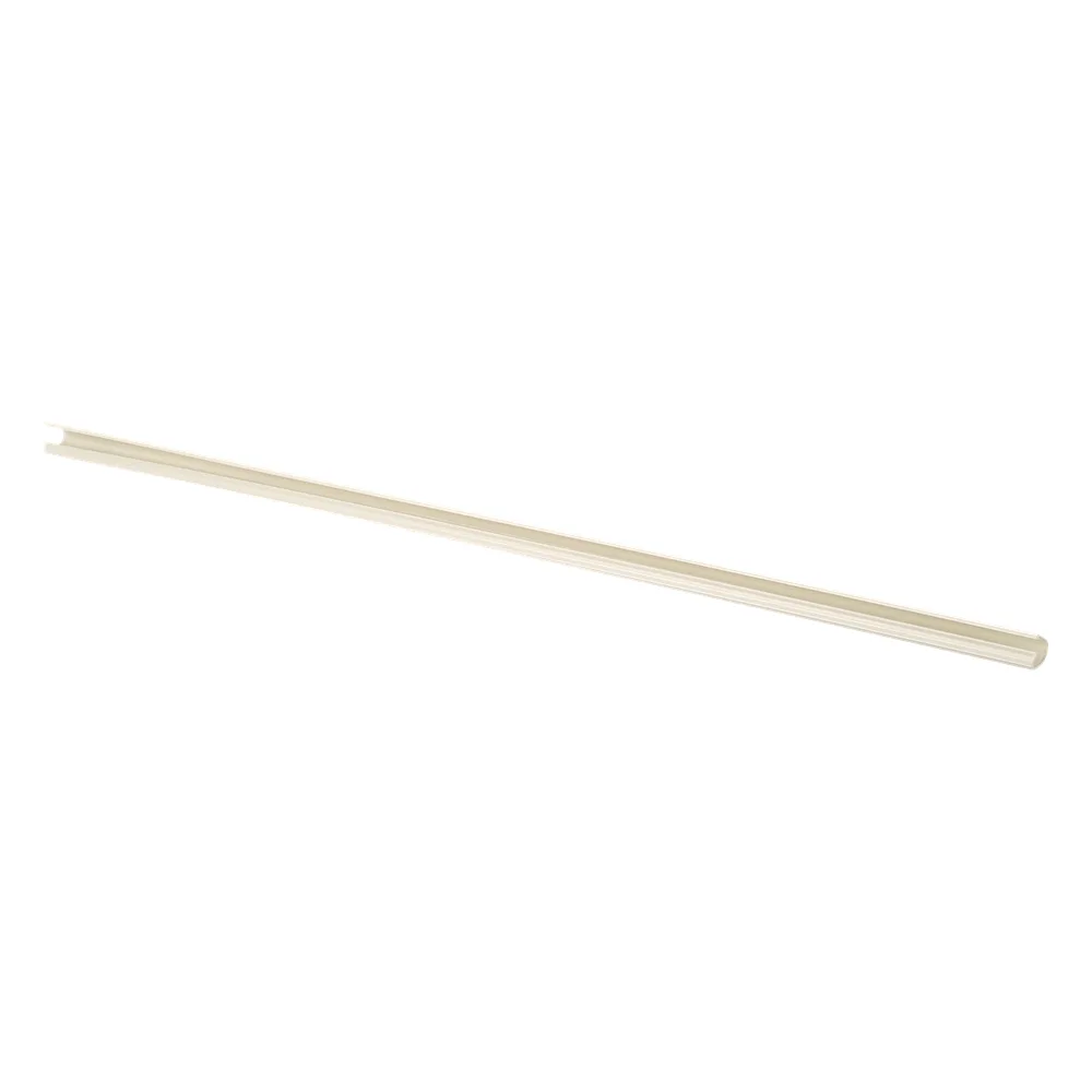 Canaleta LD3 de PVC rígido, con cinta adhesiva para instalación sin herramientas, 19.6 x 11.2 x 1828.8 mm, Color Blanco Mate – vista 3