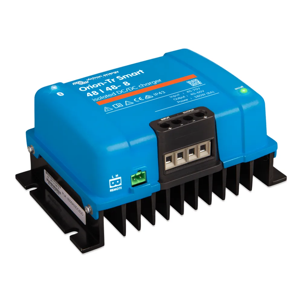 Cargador CC/CC Aislado Orion-Tr Smart / 48V a 48V, 8A / Baterías de Plomo y Litio/ IP43 – vista 2