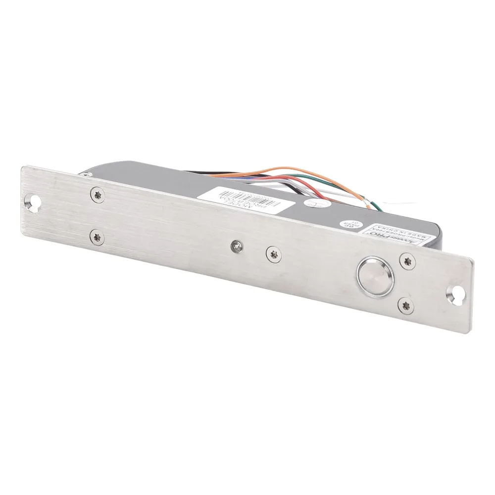 Cerradura de Perno 2000 kg de sujeción/ Abierta en caso de falla (Fail Safe)/ Con temporizador y Sensor de puerta