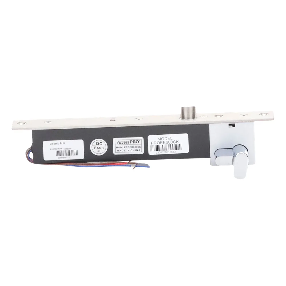 Cerradura Eléctrica de Perno deslizable, Cerrada en Caso de Falla (Fail Secure), Apertura con Llave en Caso de Emergencia – vista 6