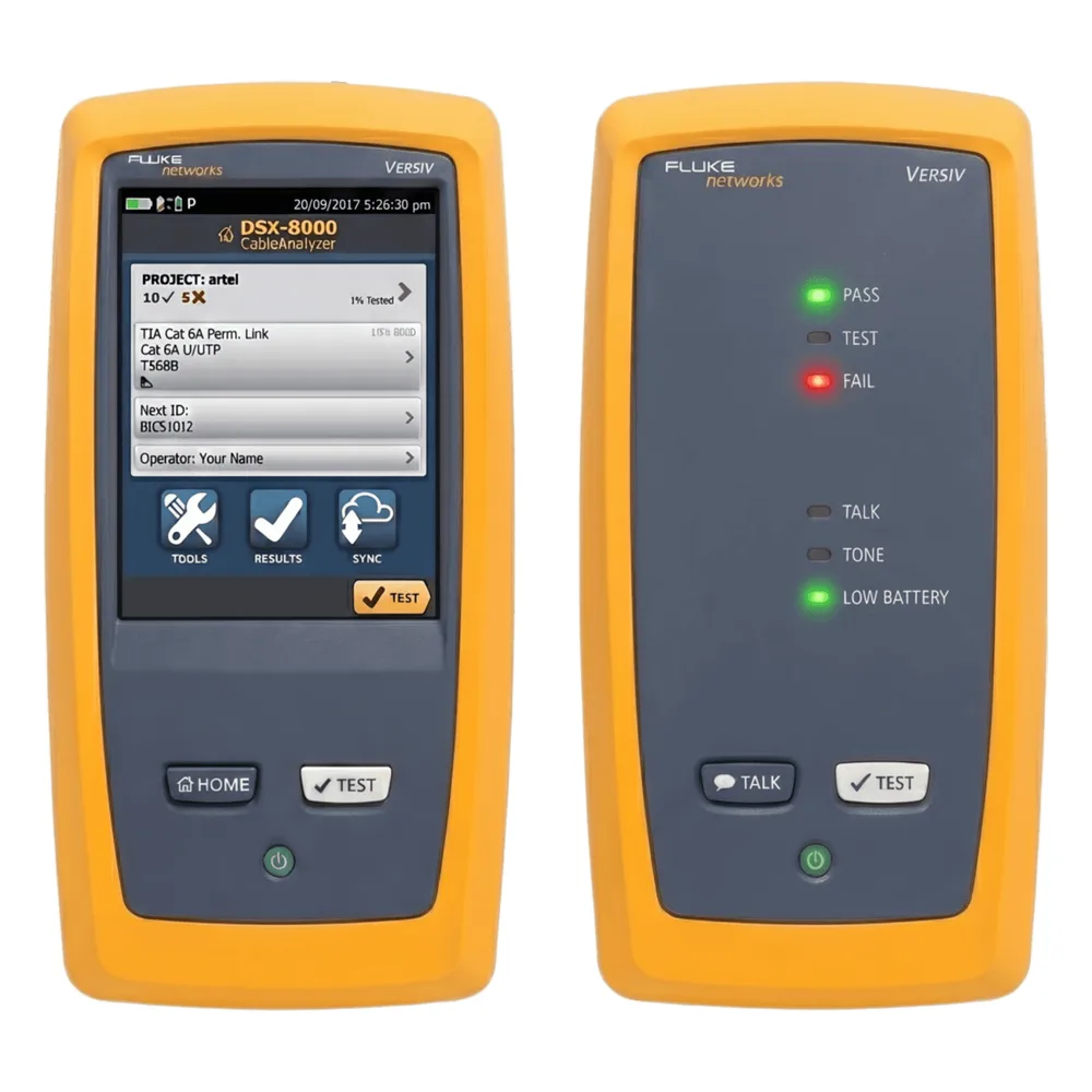 Certificador CertiFiber Pro Quad, para Fibra Óptica Multimodo 50µm y Monomodo, Con WiFi Integrado y Pantalla LCD de 5.7 Pulgadas (14.48 cm), Versión Internacional – vista 2