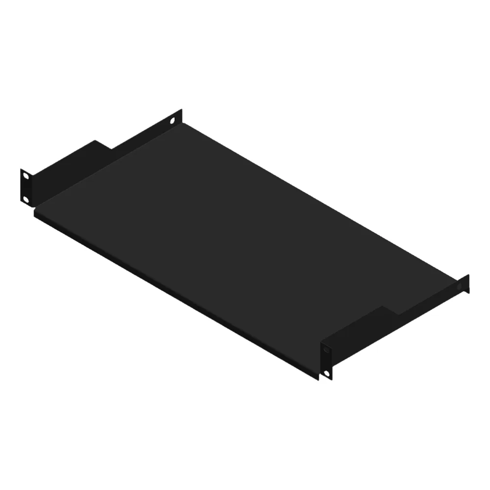 Charola para Rack de 19" de 2 postes, 23 cm de Profundidad, 1 Unidad de rack