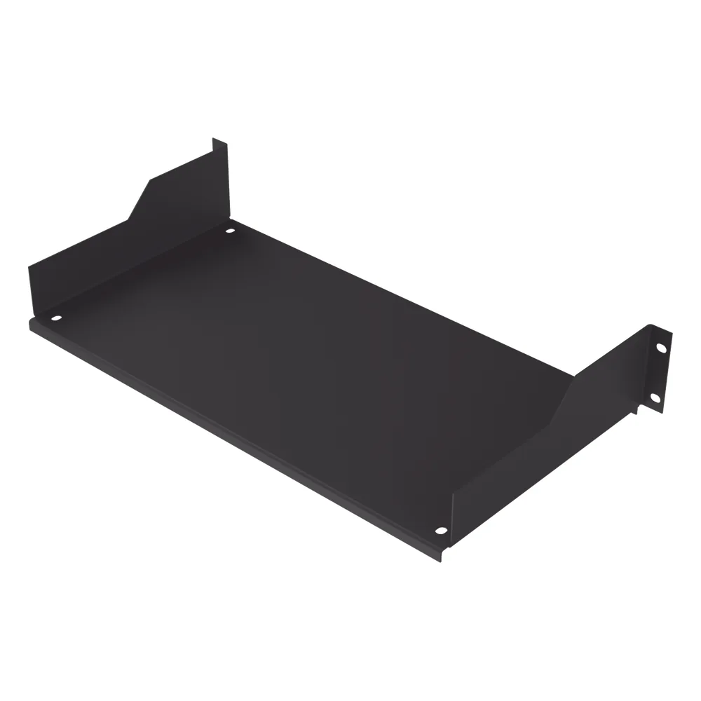 Charola para Rack de 19" de 2 postes, 23.5 cm de Profundidad, 2 Unidades de rack