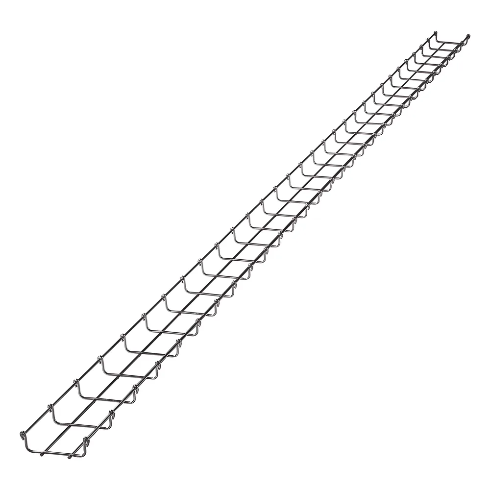 Charola Tipo Malla 33/100 mm, Acabado Electro Zinc, Hasta 53 Cables Cat6, Tramo de 3 Metros – vista 6